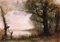 Los pequeños denicheurs Jean Baptiste Camille Corot